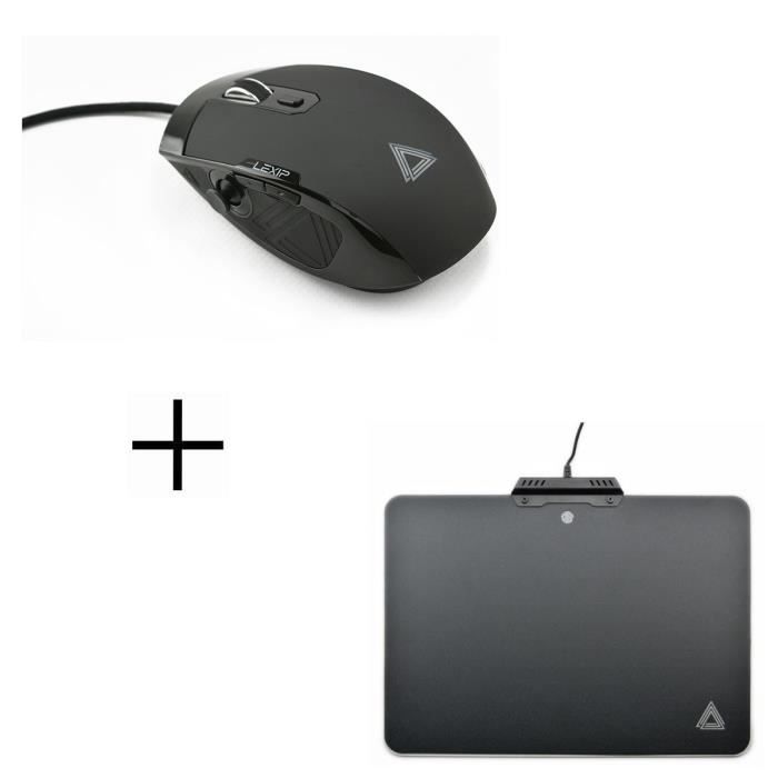 Pack Lexip Gaming: Souris 3D + Tapis B5