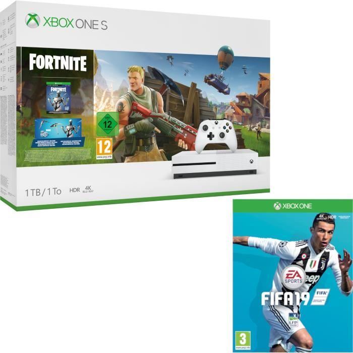Xbox One S 1 To Fortnite + Fifa 19