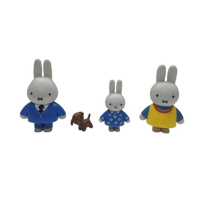 MIFFY Coffret La Fête d'Anniversaire de MIFFY (4 personnages et 2 accessoires)