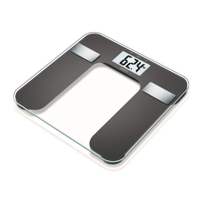 SANITAS SBF 08 - Pèse-personne impédancemètre en verre