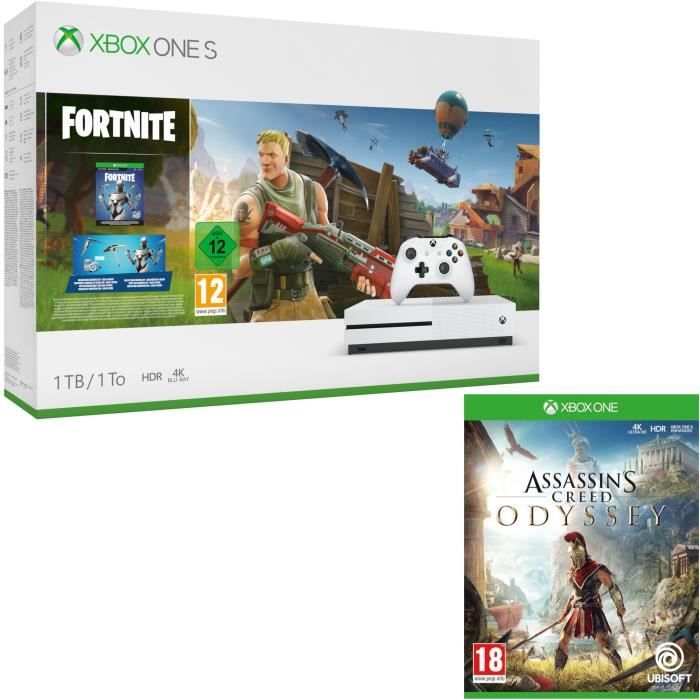 Xbox One S 1 To Fortnite + Assassin's Creed Odyssey