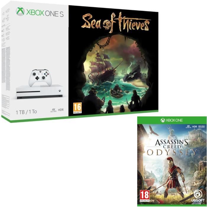 Xbox One S 1 To Sea of Thieves + Assassin's Creed Odyssey