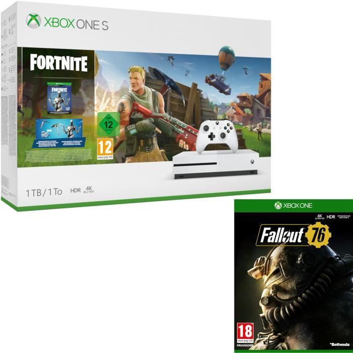 Xbox One S 1 To Fortnite + Fallout 76