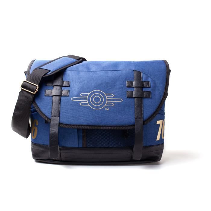 Sac Messenger Bleu Fallout 76