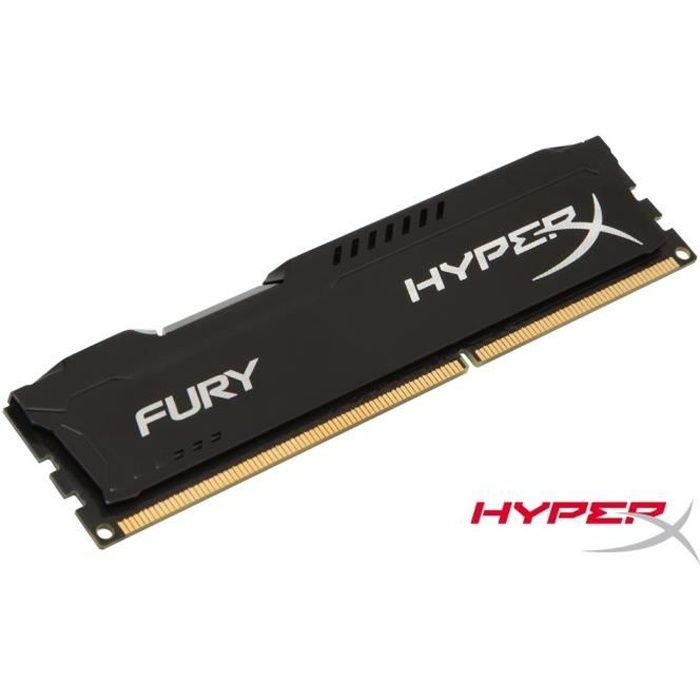 HyperX FURY Black 8Go DDR3 160 HX316C10FB/8