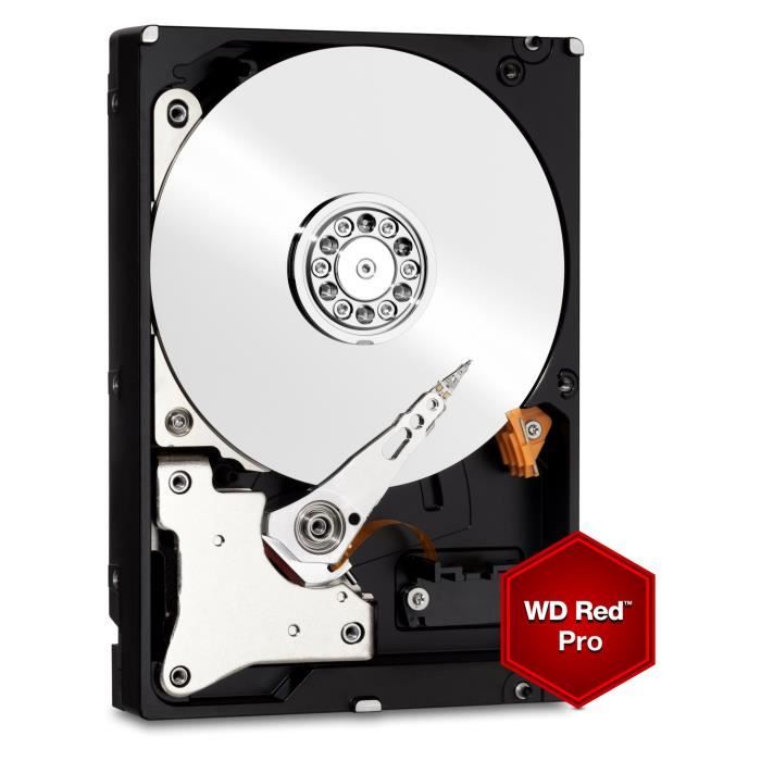 WD Disque dur HDD Red Pro - 10To - 256Mo - 3,5\