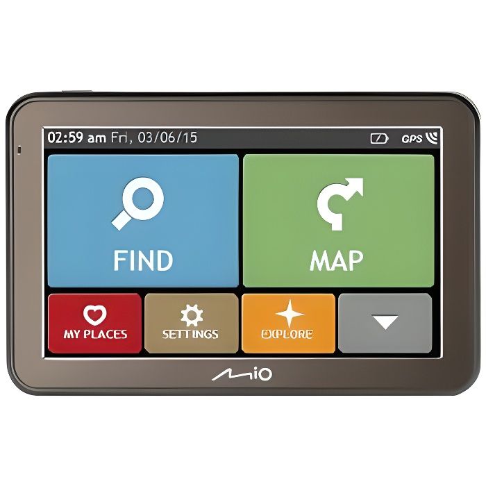 MIO GPS Spirit 7670 LM Full Europe - 5 pouces
