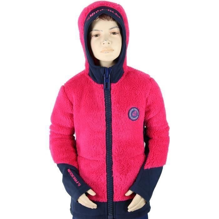 FREEGUN Polaire - Rose - Enfant Fille