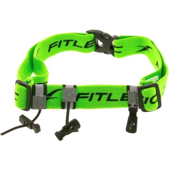 FITLETIC Ceinture porte dossard Fitletic - vert fluo
