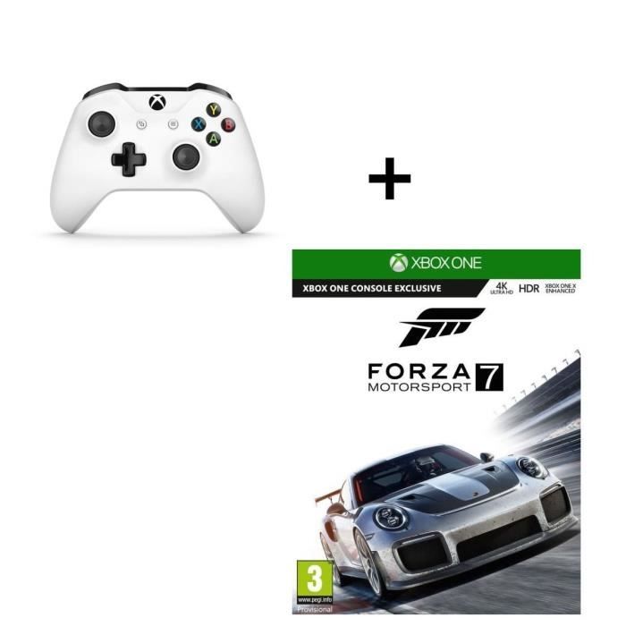 Pack Manette sans fil + Forza Motorsport 7
