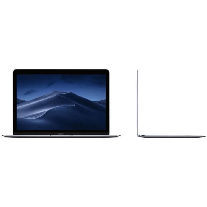 APPLE MacBook MNYG2FNA 12 pouces Retina Intel Core i5 RAM 8Go Stockage 512Go SSD Gris Sideral