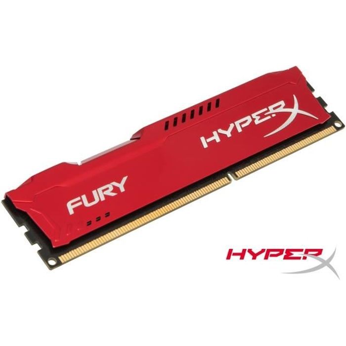 HyperX FURY Red 8Go DDR3 1600M HX316C10FR8
