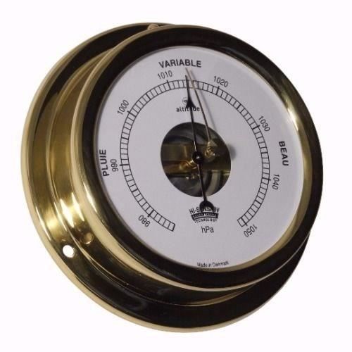 ALTITUDE Baromètre marin - Laiton - ø 127 mm
