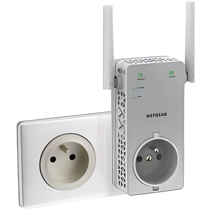 Netgear Répéteur wifi Dual Band 750 Mbit/s - Booste le signal wifi existant