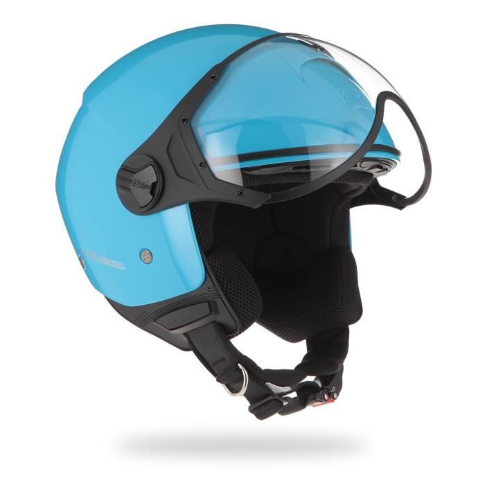 CGM Casque Jet 107A Florence Bleu