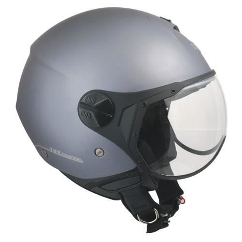 CGM Casque Jet 107A Florence Gris Mat