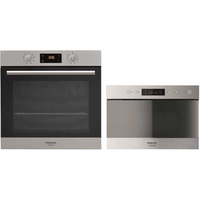 HOTPOINT Four électrique encastrable - 66 L + Micro-ondes - 22 L