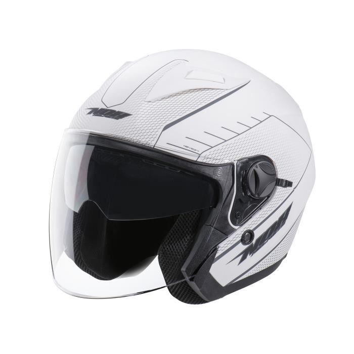 NOX Casque jet N124 Soft - Blanc