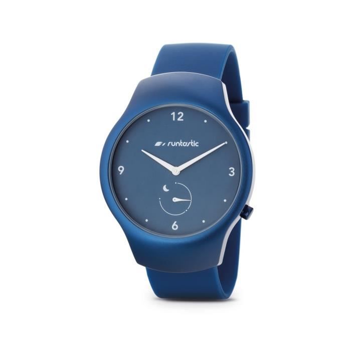 RUNTASTIC Montre Moment Fun Bleu Homme