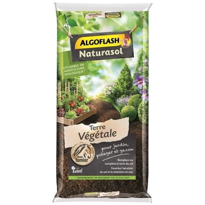 ALGOFLASH Terre Vegetale Enrichie 40L ALGOFLASH NATURASOL
