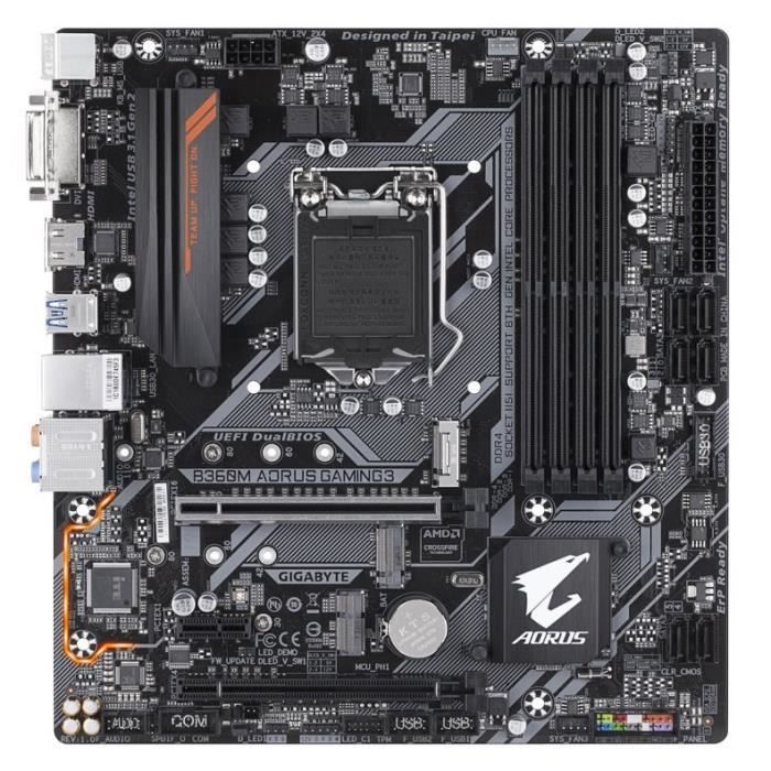 GIGABYTE Carte mère B360M AORUS GAMING 3