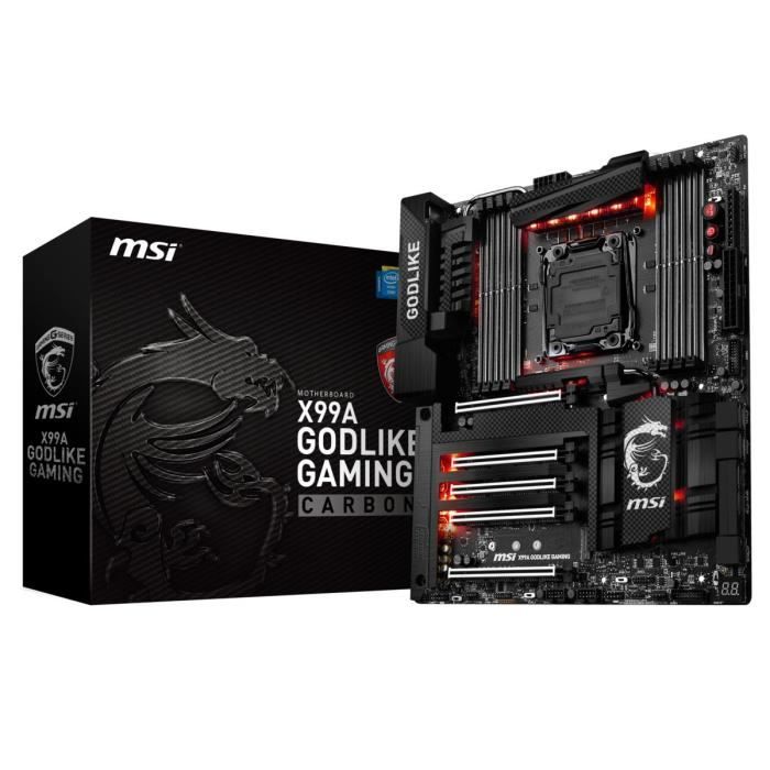 MSI Carte mère X99A GODLIKE GAMING CARBON