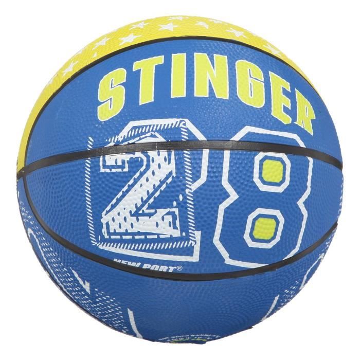 NEW PORT Mini-ballon de basketball - Noir