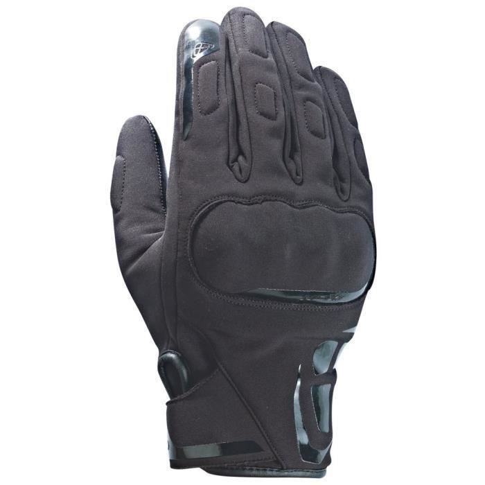 IXON RS Gate HP Gants Moto Noir.Homologué EPI (loi du 20/11/2016)