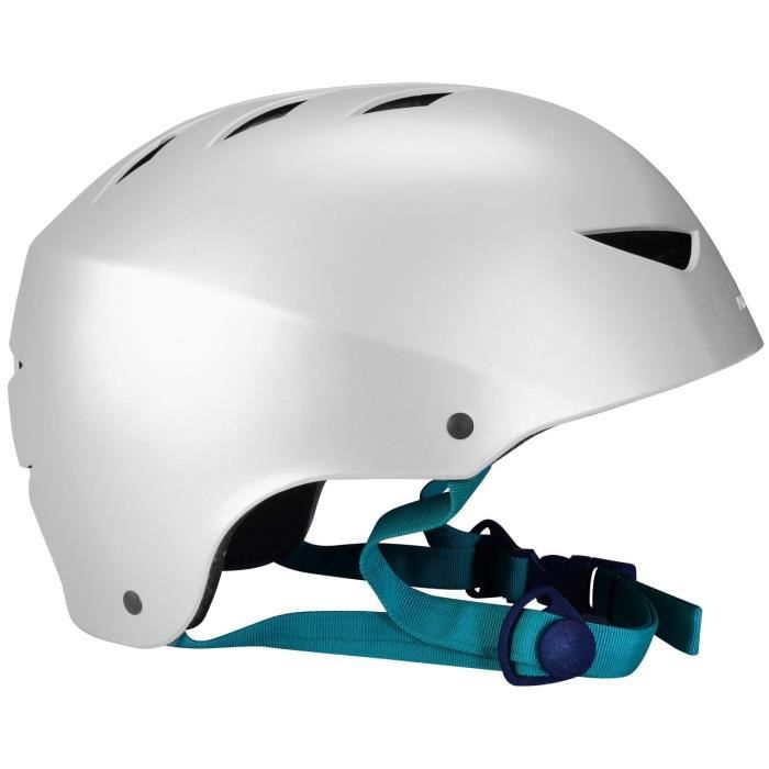 NIJDAM Casque de skate / rollers - Gris