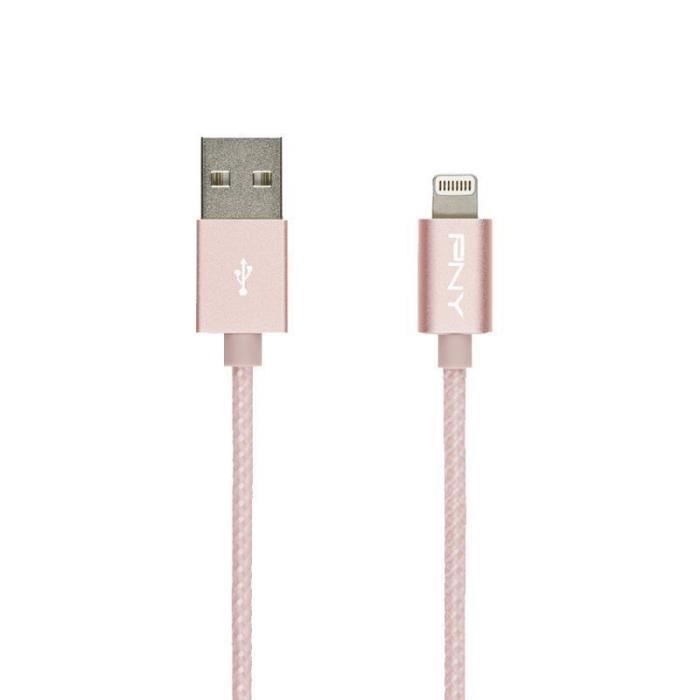PNY Câble de Charge & Synchronisation Lightning™ 1,2m Rose Gold