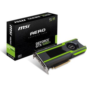 MSI Carte graphique GeForce? GTX 1080 TI AERO 11G OC - 11Go - GDDR5X
