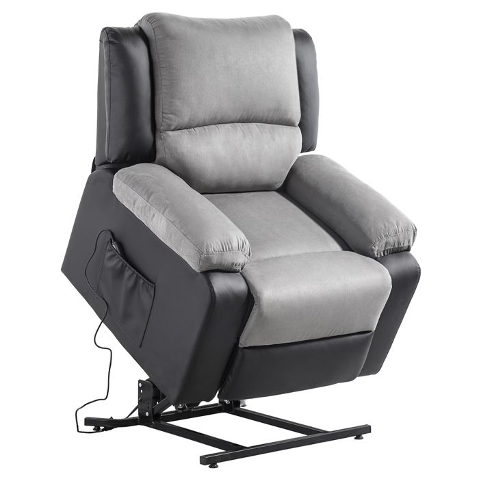 Fauteuil Relax Gris Moins Cher Milprix