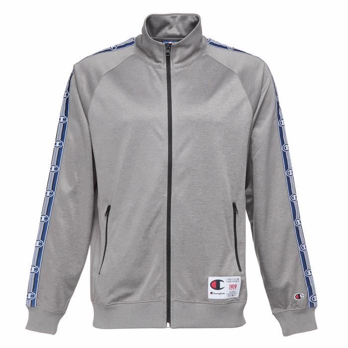 CHAMPION Sweatshirt zippé - Homme - Gris