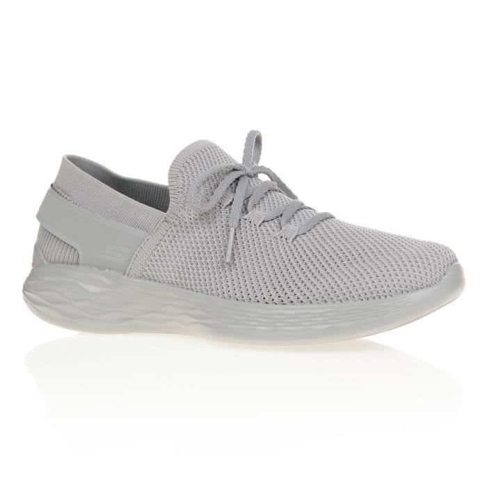 SKECHERS Baskets You Spirit - Femme - Gris