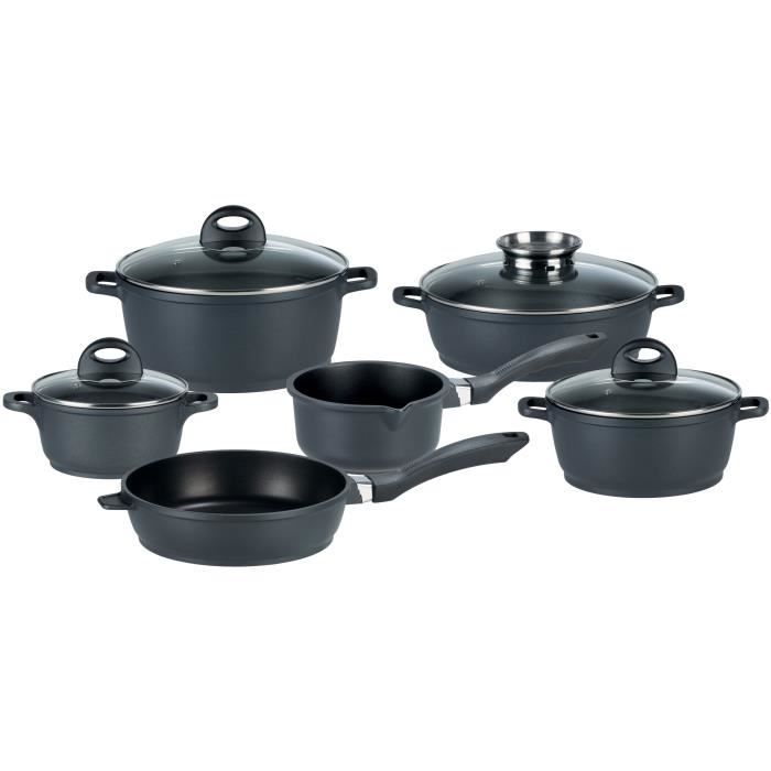 GSW Batterie de cuisine à induction Gourmet - 11 pièces