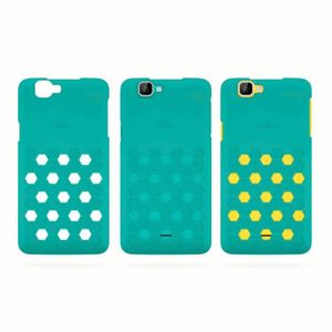 Wiko Coque alvéolée pour Rainbow 4G Turquoise
