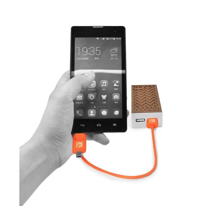 XSORIES Power Bank Sneaker - 6000 mAh - Blanc