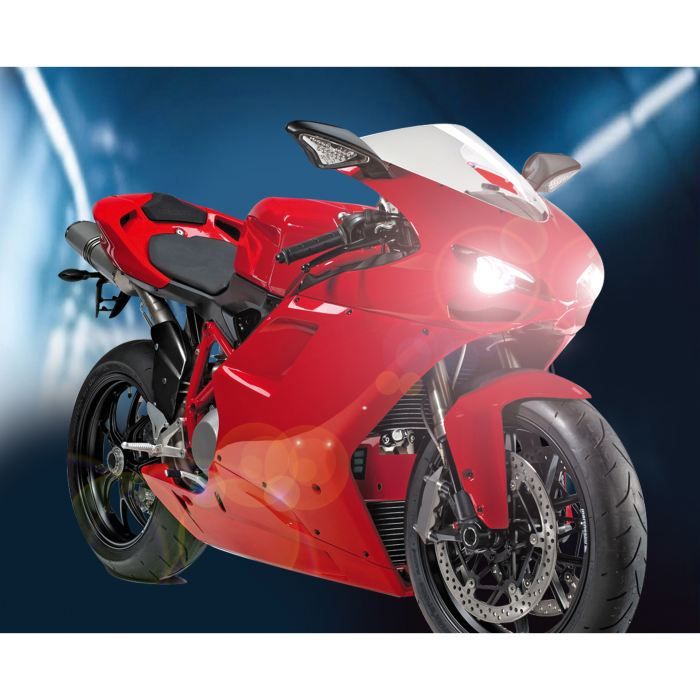HID MOTO 6000K UNIVERSEL