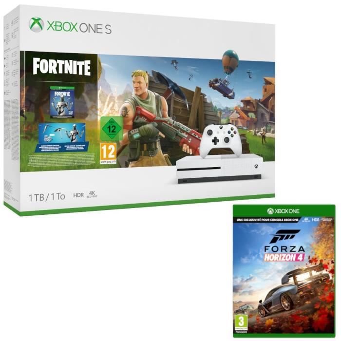 Xbox One S 1 To Fortnite + Forza Horizon 4