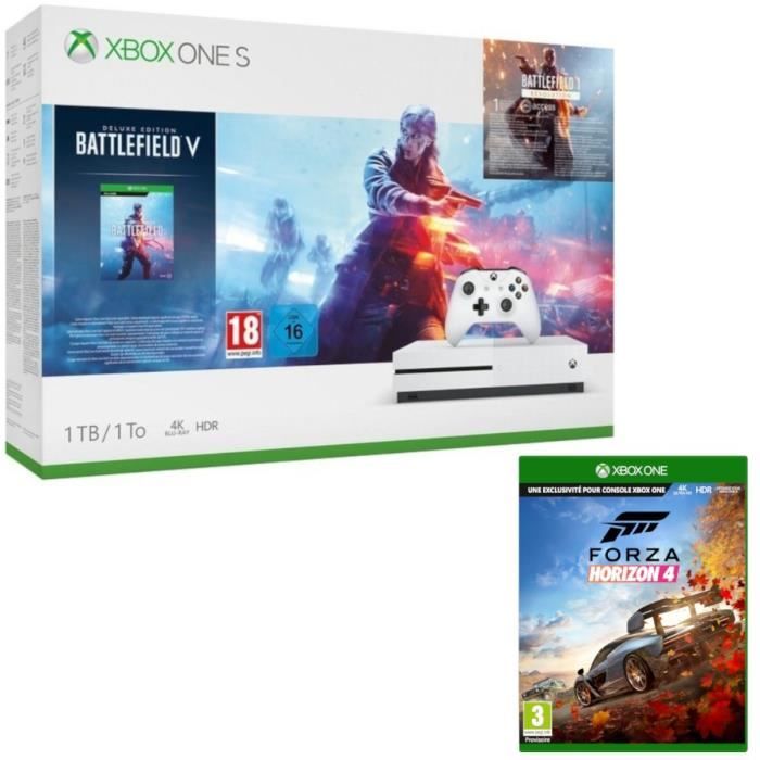 Xbox One S 1 To Battlefield V + Forza Horizon 4