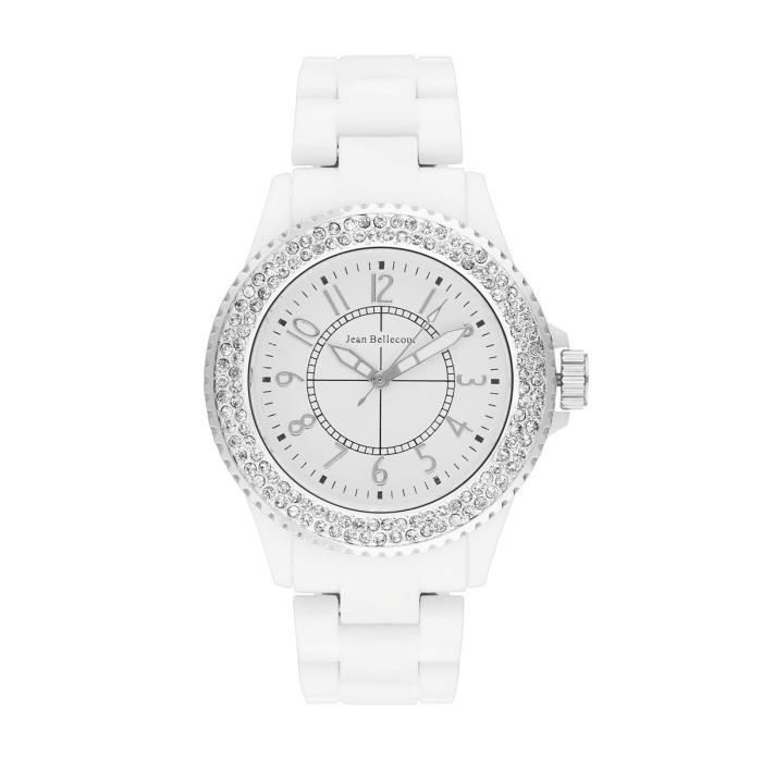 JEAN BELLECOUR Montre Quartz REDH48 Femme