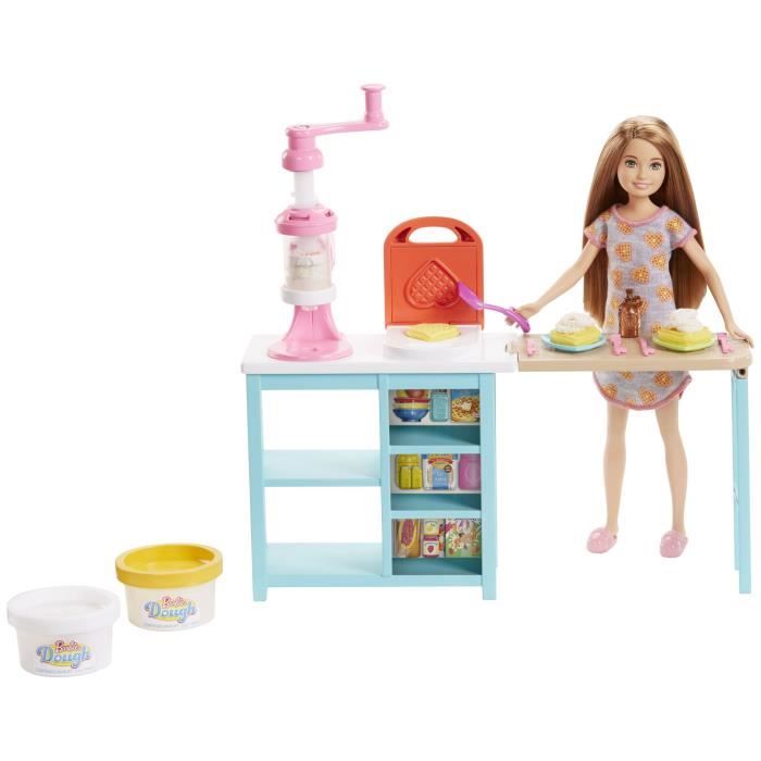 BARBIE - Coffret Stacie - Petit-Déjeuner à Modeler
