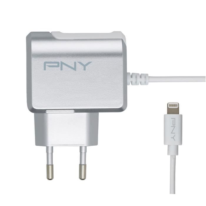 PNY Chargeur Secteur Lightning pour Apple iPhone / iPod