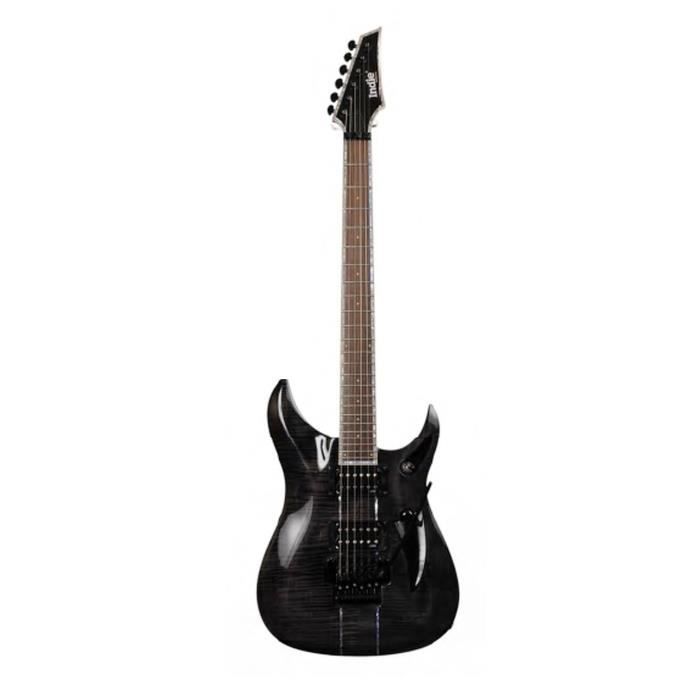 INDIE Guitare Electrique Traditional Noir