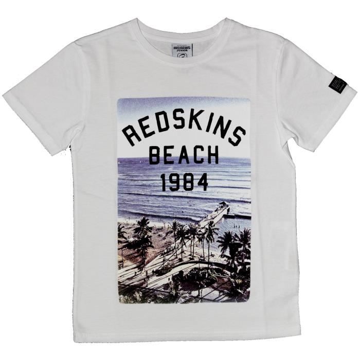 REDSKINS T-shirt Manches Courtes Splash Enfant Mixte