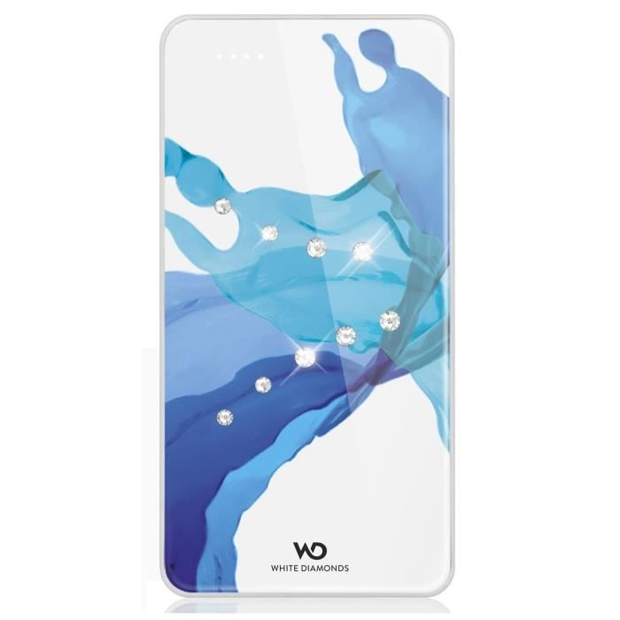 White Diamonds Batterie de secours Liquids bleu/ blanc 3000 mAh
