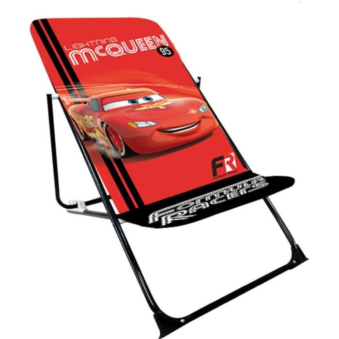 DISNEY CARS Chaise de Plage Enfant Garçon