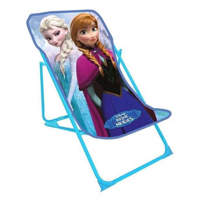 DISNEY REINE DES NEIGES Chaise de Plage Enfant Fille