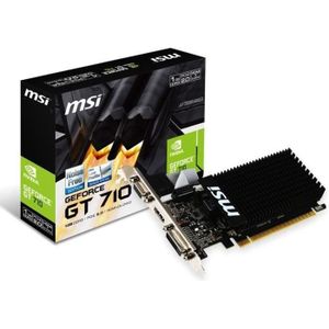 MSI Carte graphique GeForce GT 710 1Go DDR3