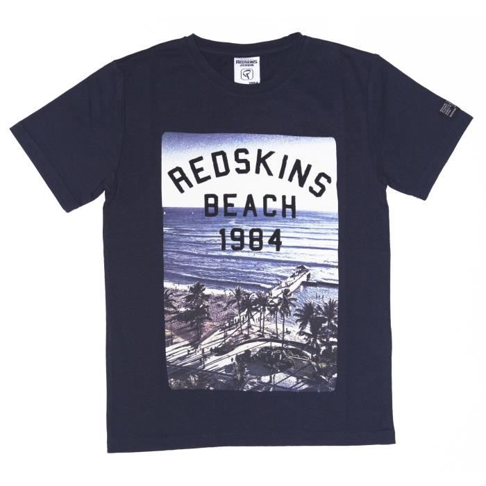 REDSKINS T-shirt Manches Courtes Splash Enfant Garçon